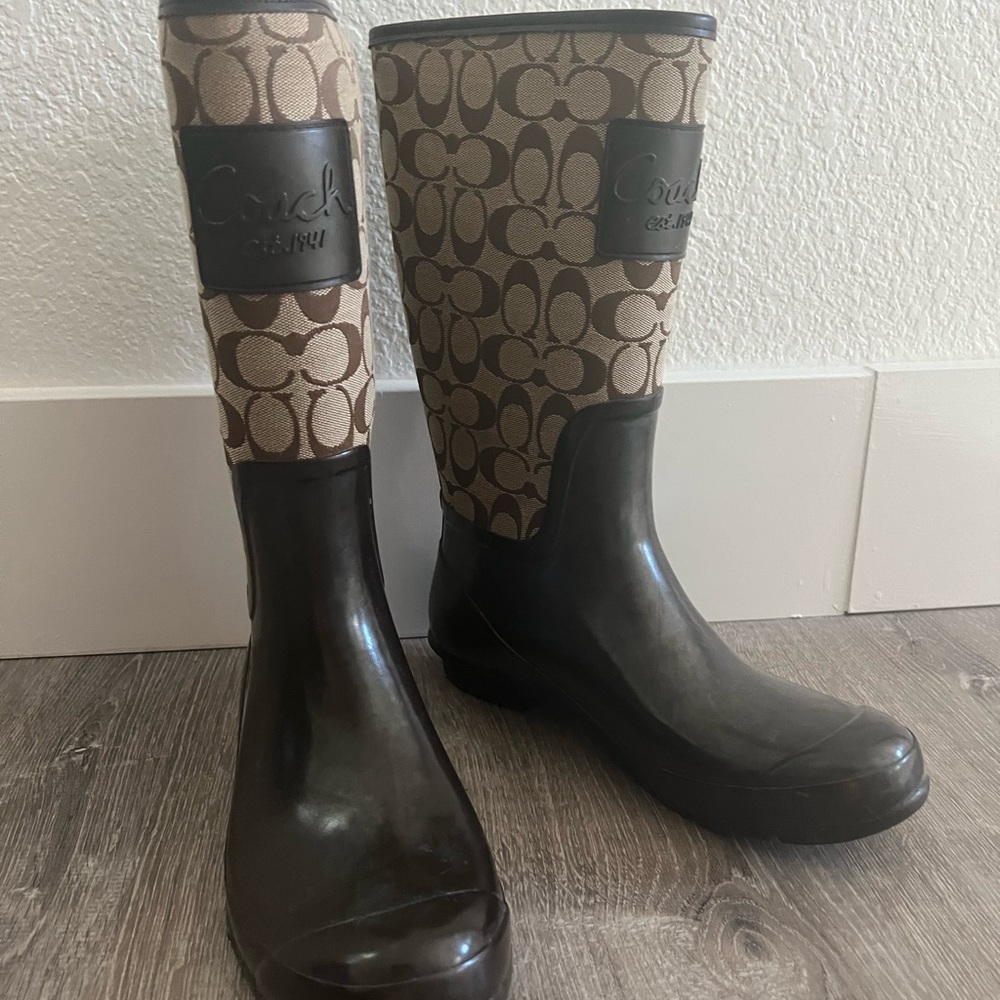 Coach Rainboots